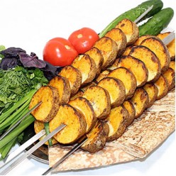 Картофель на углях