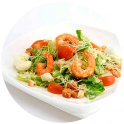 Цезарь с креветками